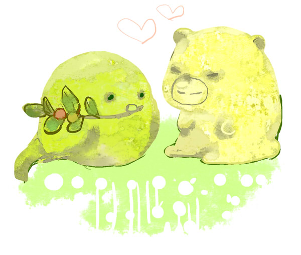 No.85 小鳥とクマ